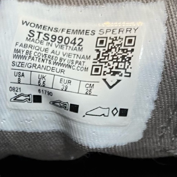 Sperry Crest Vibe Gray Casual Comfort Sneaker Shoes Women's Sz 8 STS9904 - Picture 2 of 5